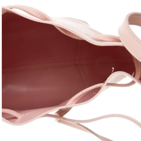 Authentic Mansur Gavriel Pink Leather Bucket Bag - Picture 5 of 5